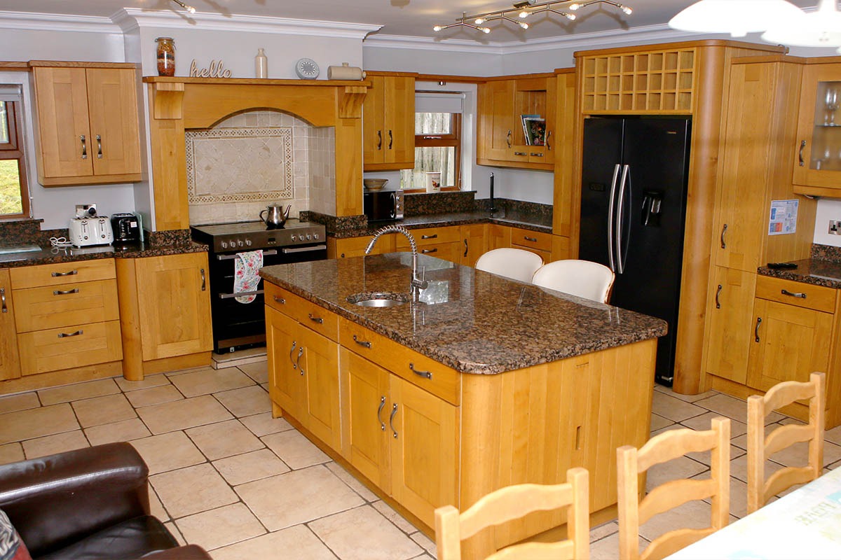 Spelga House - large kitchen